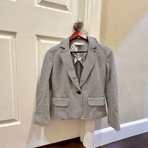 Tory Burch Striped Blazer in cotton